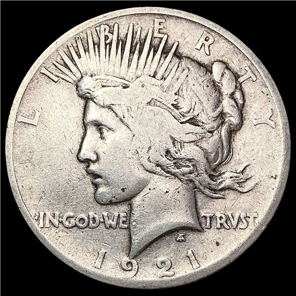 1921 Silver Peace Dollar NICELY CIRCULATED