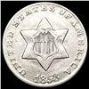 Image 1 : 1853 Silver Three Cent UNCIRCULATED