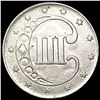 Image 2 : 1853 Silver Three Cent UNCIRCULATED