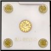 Image 1 : 1851 Rare Gold Dollar HIGH GRADE
