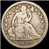 Image 1 : 1838 Seated Liberty Dime NICELY CIRCULATED