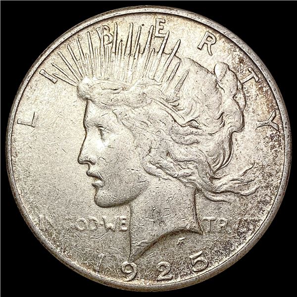 1925 S Silver Peace Dollar LIGHTLY CIRCULATED