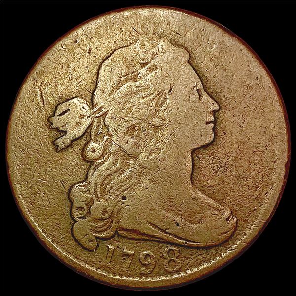1798 Draped Bust Large Cent NICELY CIRCULATED