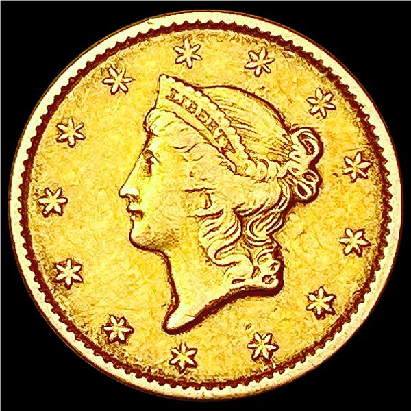 1850 Rare Gold Dollar CLOSELY UNCIRCULATED