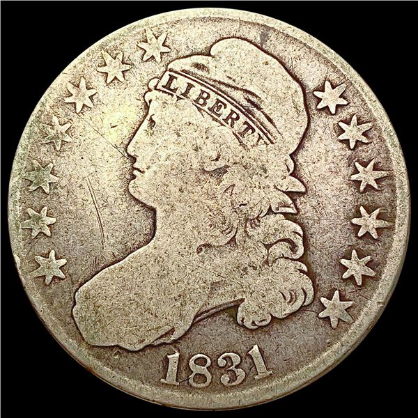 1831 Capped Bust Half Dollar NICELY CIRCULATED