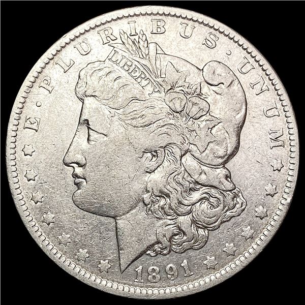 1891 O Morgan Silver Dollar LIGHTLY CIRCULATED