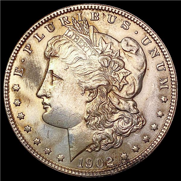 1902 Morgan Silver Dollar CLOSELY UNCIRCULATED