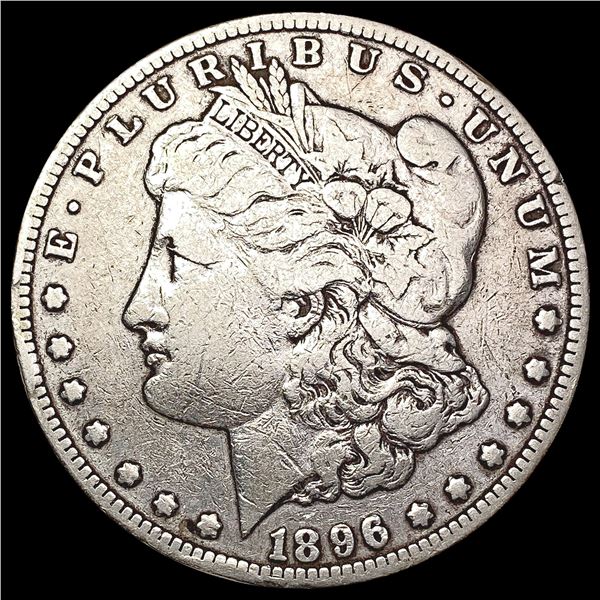 1896 S Morgan Silver Dollar LIGHTLY CIRCULATED