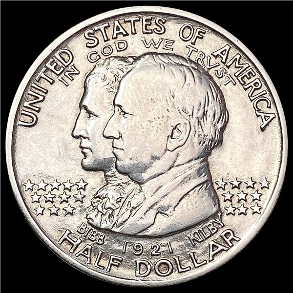 1921 Alabama Half Dollar CLOSELY UNCIRCULATED