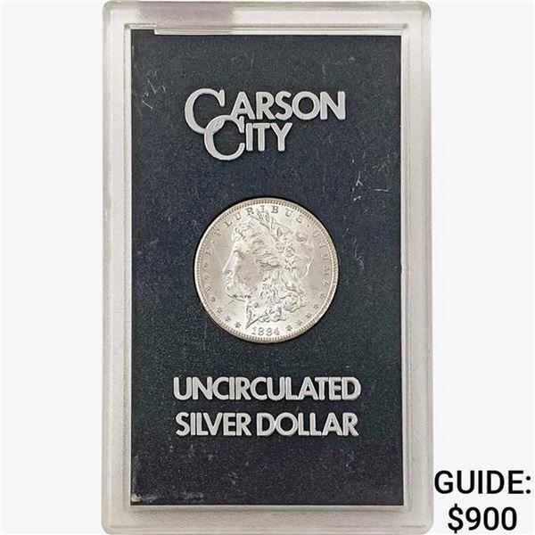 1884-CC Morgan Silver Dollar   GSA