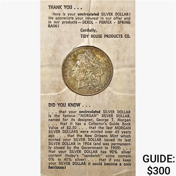 1883-O Tidy House Morgan Silver Dollar