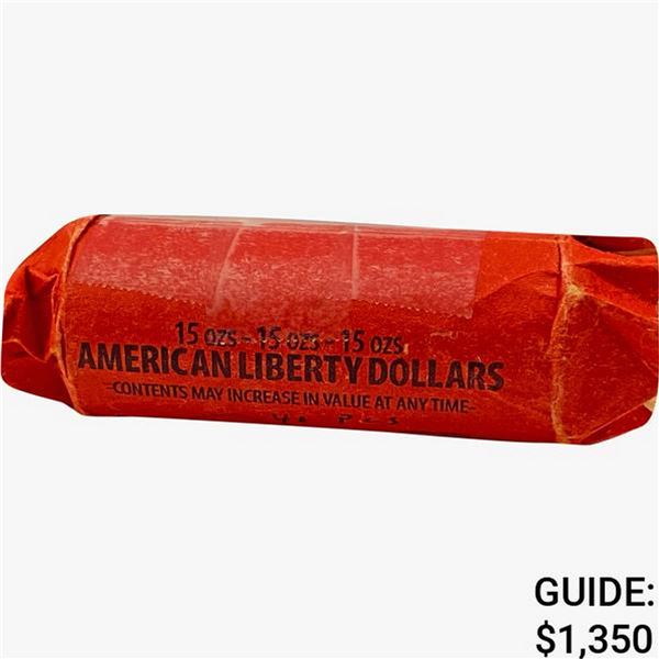 2006 15oz Silver American Liberty Dollars [40 Coins]