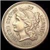 Image 1 : 1865 Nickel Three Cent CLOSELY UNCIRCULATED