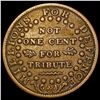 Image 2 : 1841 Token Defence Webster H.T.F. CLOSELY UNCIRCULATED