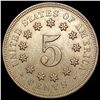 Image 2 : 1867 Shield Nickel CHOICE AU