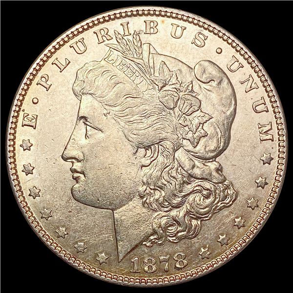 1878 7/4 Morgan Silver Dollar CLOSELY UNCIRCULATED