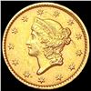 Image 1 : 1852 Rare Gold Dollar CLOSELY UNCIRCULATED