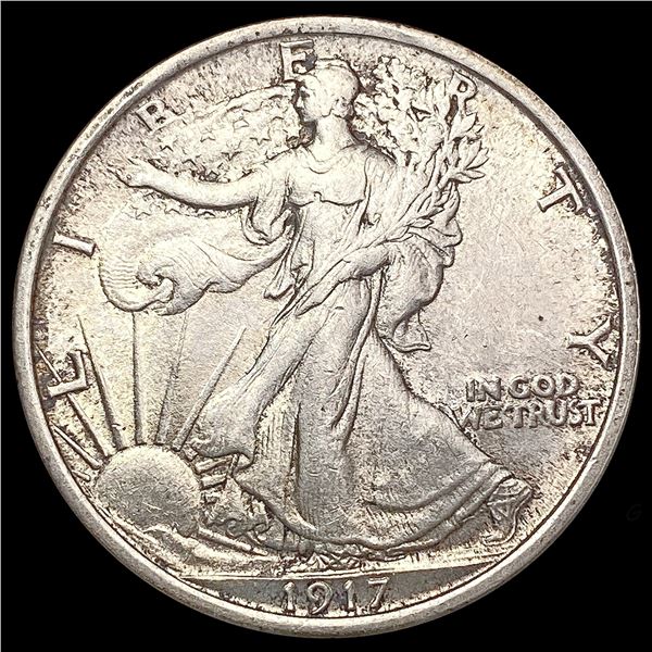 1917 Walking Liberty Half Dollar UNCIRCULATED