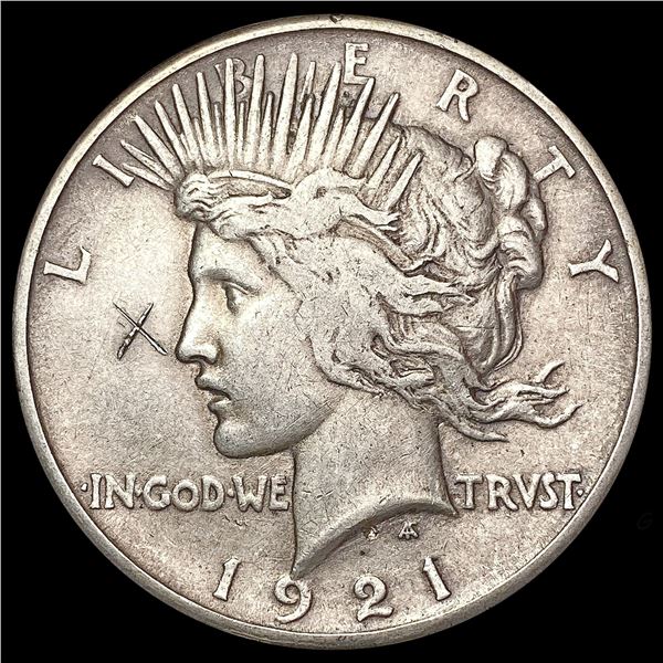 1921 Silver Peace Dollar LIGHTLY CIRCULATED