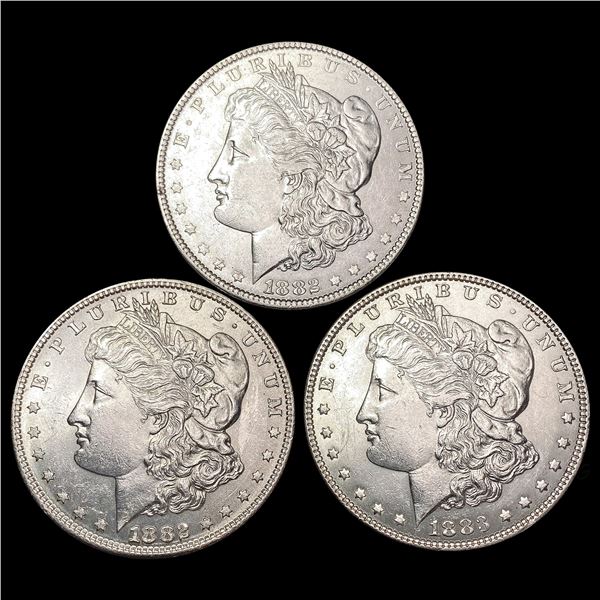 [3] 1882-1883 Morgan Silver Dollar UNCIRCULATED