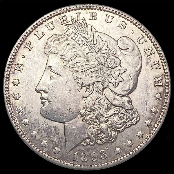 1893 Morgan Silver Dollar CLOSELY UNCIRCULATED