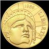 Image 1 : 1986-W .2419oz Gold Statue of Lib. $5 GEM PROOF