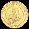 Image 2 : 1986-W .2419oz Gold Statue of Lib. $5 GEM PROOF