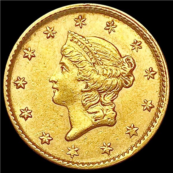 1853 Rare Gold Dollar CLOSELY UNCIRCULATED