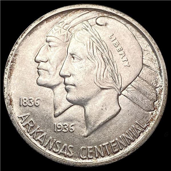 1936 Arkansas Half Dollar CHOICE BU