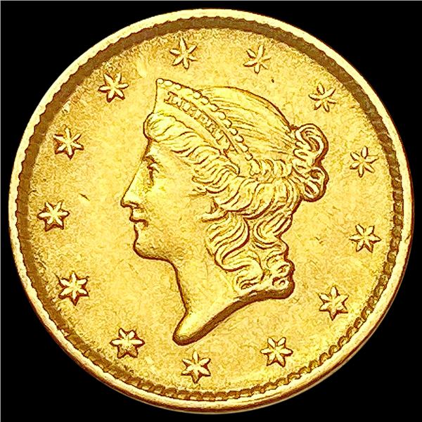 1851 Rare Gold Dollar CLOSELY UNCIRCULATED