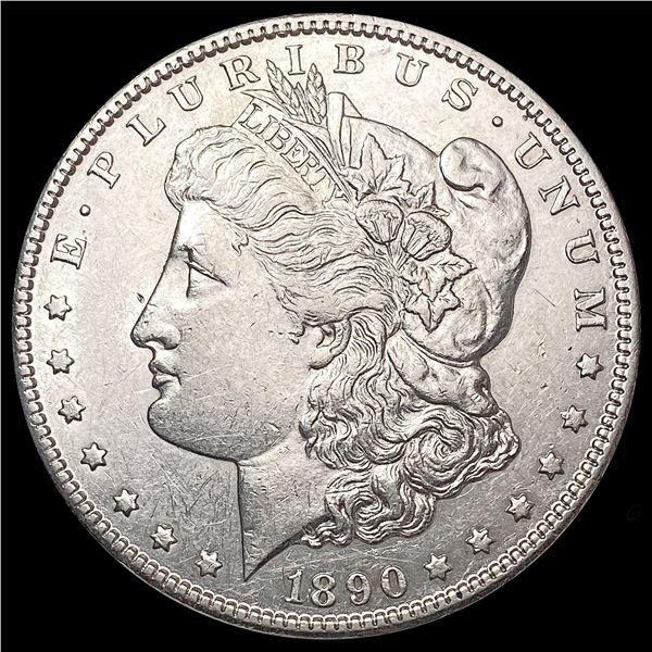 1890-CC Morgan Silver Dollar CLOSELY UNCIRCULATED