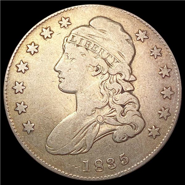 1835 Capped Bust Half Dollar NICELY CIRCULATED