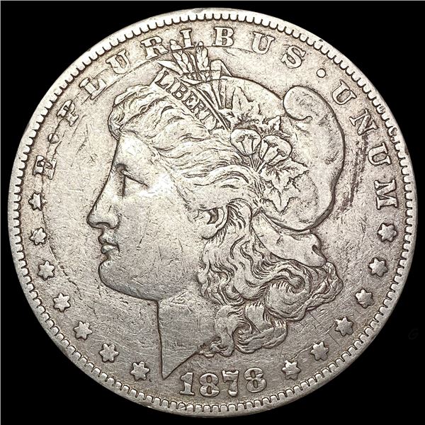1878-CC Morgan Silver Dollar NICELY CIRCULATED
