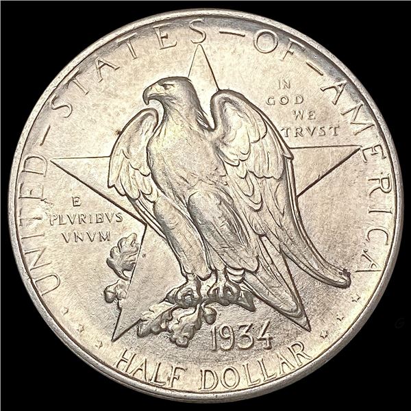 1934 Texas Half Dollar CHOICE BU