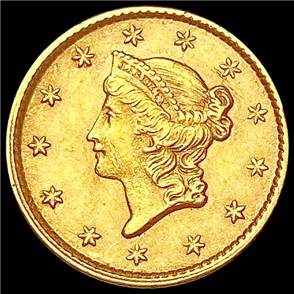 1853 Rare Gold Dollar CLOSELY UNCIRCULATED