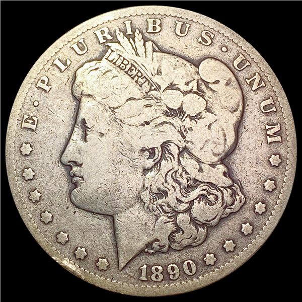 1890-CC Morgan Silver Dollar NICELY CIRCULATED