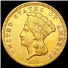 Image 1 : 1854 $3 Gold Piece CLOSELY UNCIRCULATED