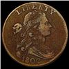 Image 1 : 1802 Draped Bust Large Cent NICELY CIRCULATED