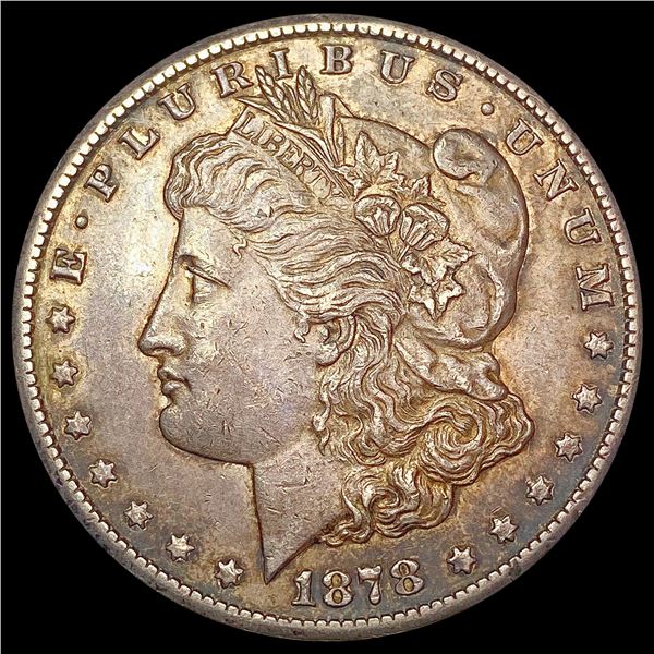 1878-CC Morgan Silver Dollar CLOSELY UNCIRCULATED