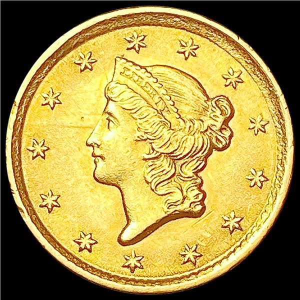 1852 Rare Gold Dollar UNCIRCULATED