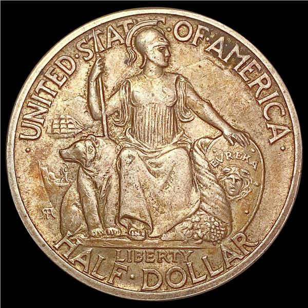 1936-D San Diego Half Dollar CHOICE AU