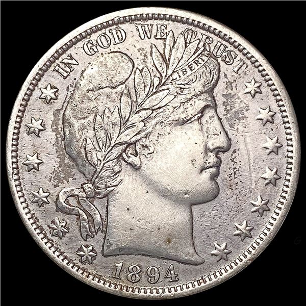 1894 Barber Half Dollar CHOICE AU