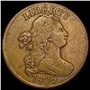 Image 1 : 1806 Draped Bust Half Cent NICELY CIRCULATED
