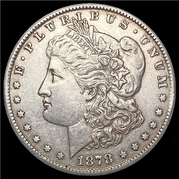 1878-CC Morgan Silver Dollar CLOSELY UNCIRCULATED