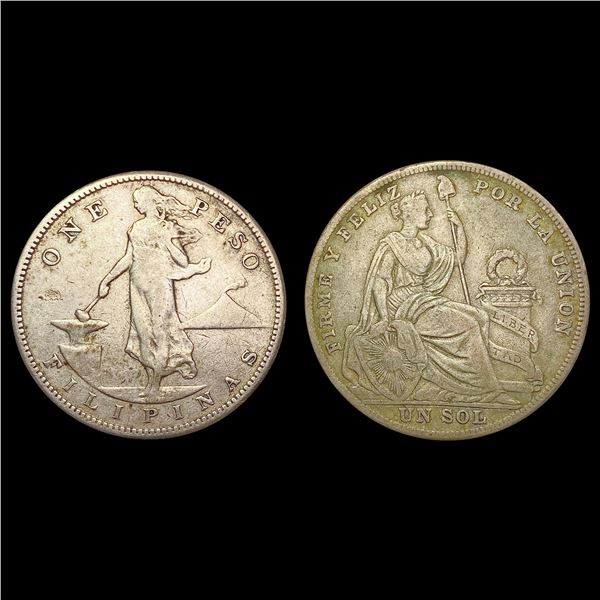 [2] 1908-S&1926 Silver World Collection LIGHTLY CIRCULATED