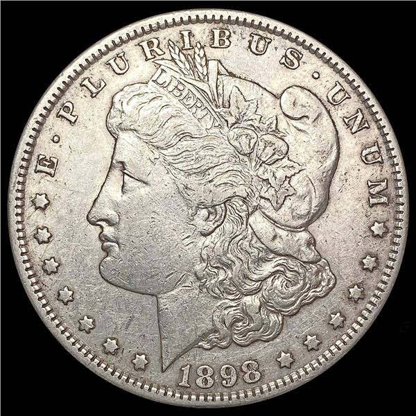 1898-S Morgan Silver Dollar CLOSELY UNCIRCULATED