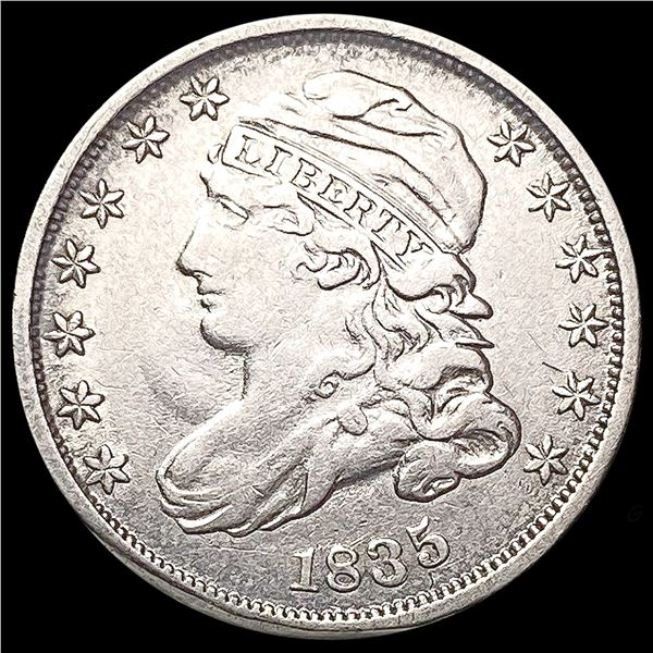 1835 Capped Bust Dime CLOSELY UNCIRCULATED