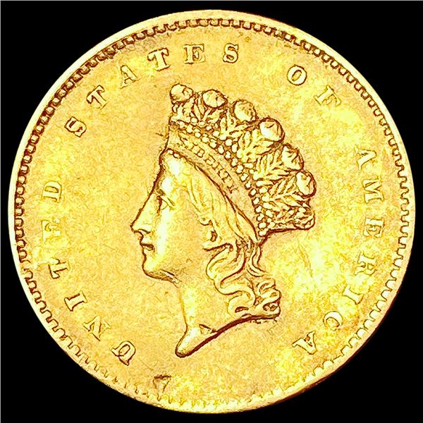 1854 Rare Gold Dollar HIGH GRADE