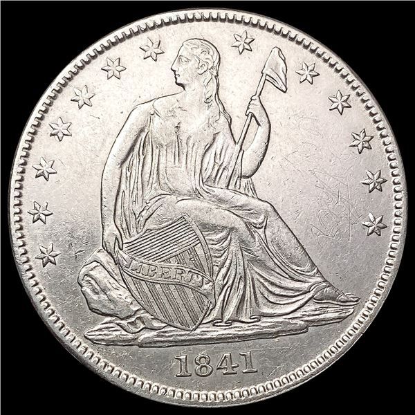 1841-O Seated Liberty Half Dollar CHOICE AU