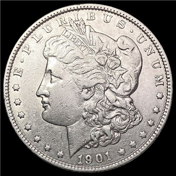 1901 Morgan Silver Dollar CLOSELY UNCIRCULATED